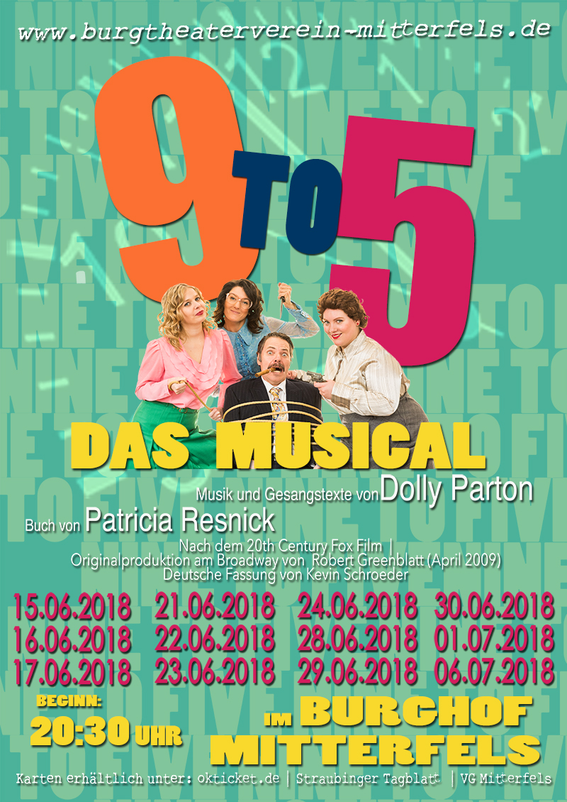 Plakat 9 to 5 2018